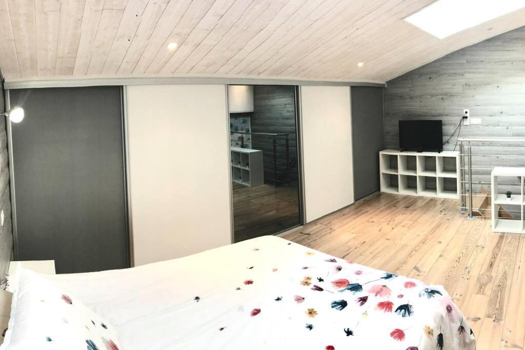 Appartamento Duplex Atypique 20' De Toulouse Leguevin Esterno foto