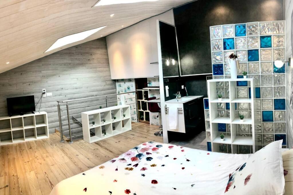 Appartamento Duplex Atypique 20' De Toulouse Leguevin Esterno foto