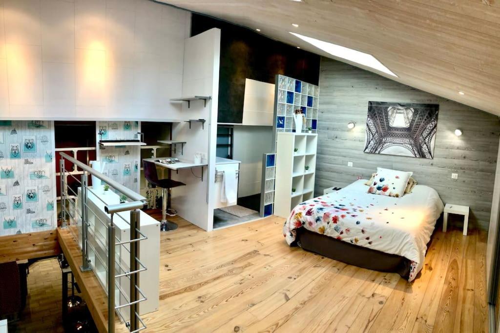 Appartamento Duplex Atypique 20' De Toulouse Leguevin Esterno foto
